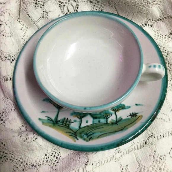 Vintage Demitasse Teacup and saucer - Picture 9 of 13